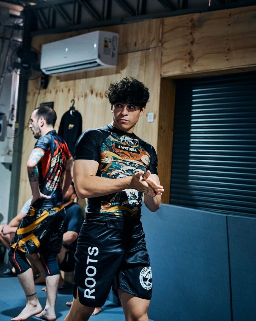 Nicolás Carranza, especialista en grappling