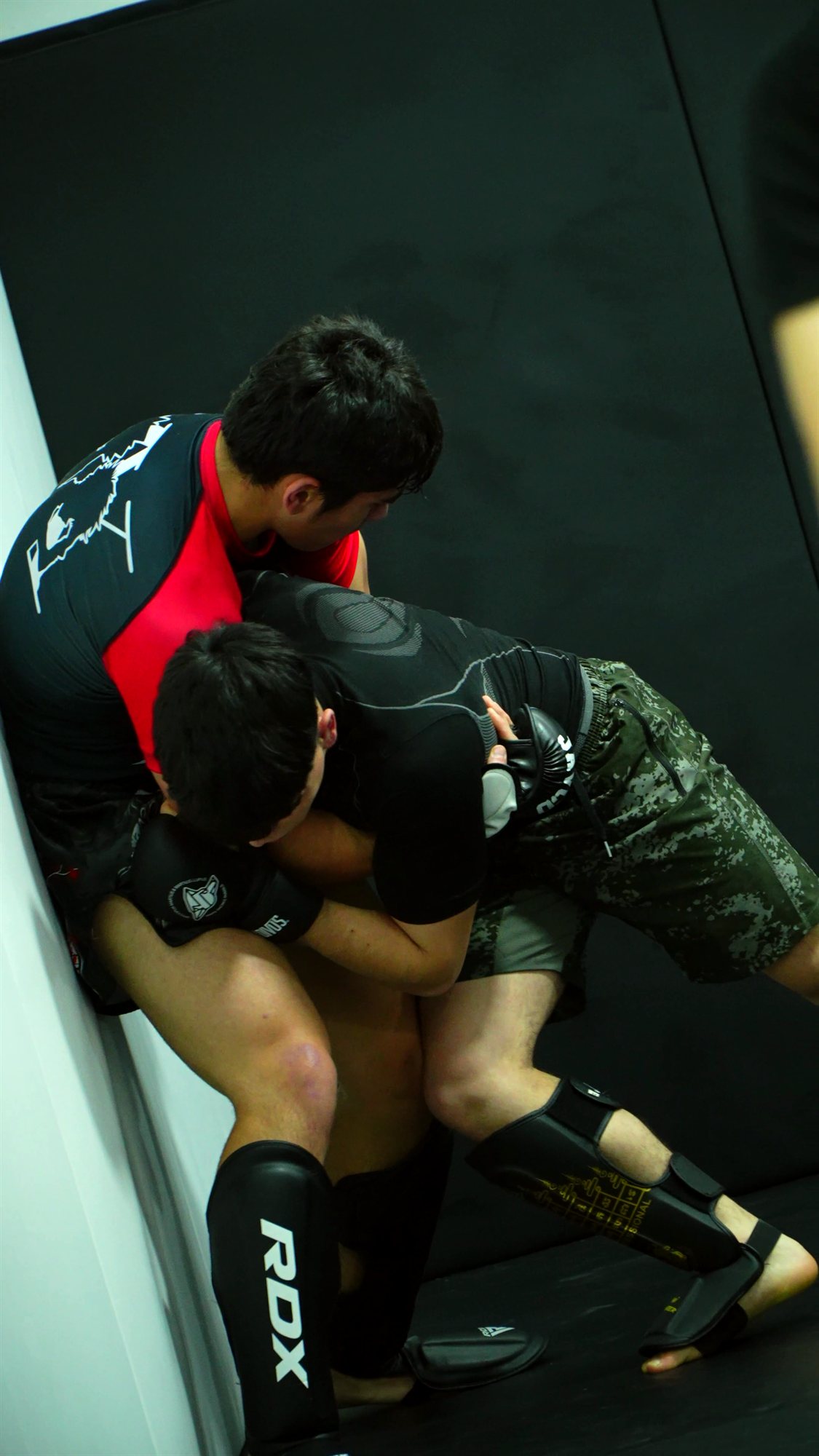 MMA en Roots: clinch contra la pared